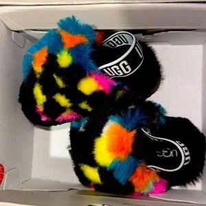 Baby UGG Fluff Yeah Slide Checks